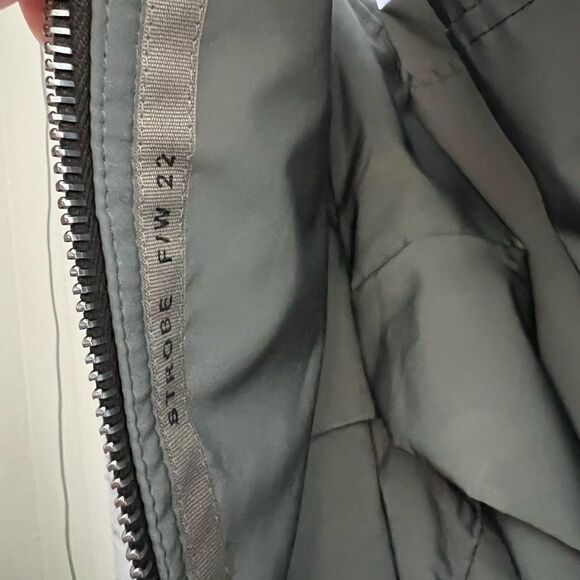 NEW Rick Owens silver metallic strapless floor length maxi gown size 8 - Picture 12 of 15